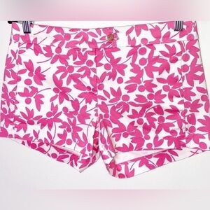 J. Crew Women Chino Shorts
Floral Zip Cotton Pink Size 10
Cotton Blend Stretch